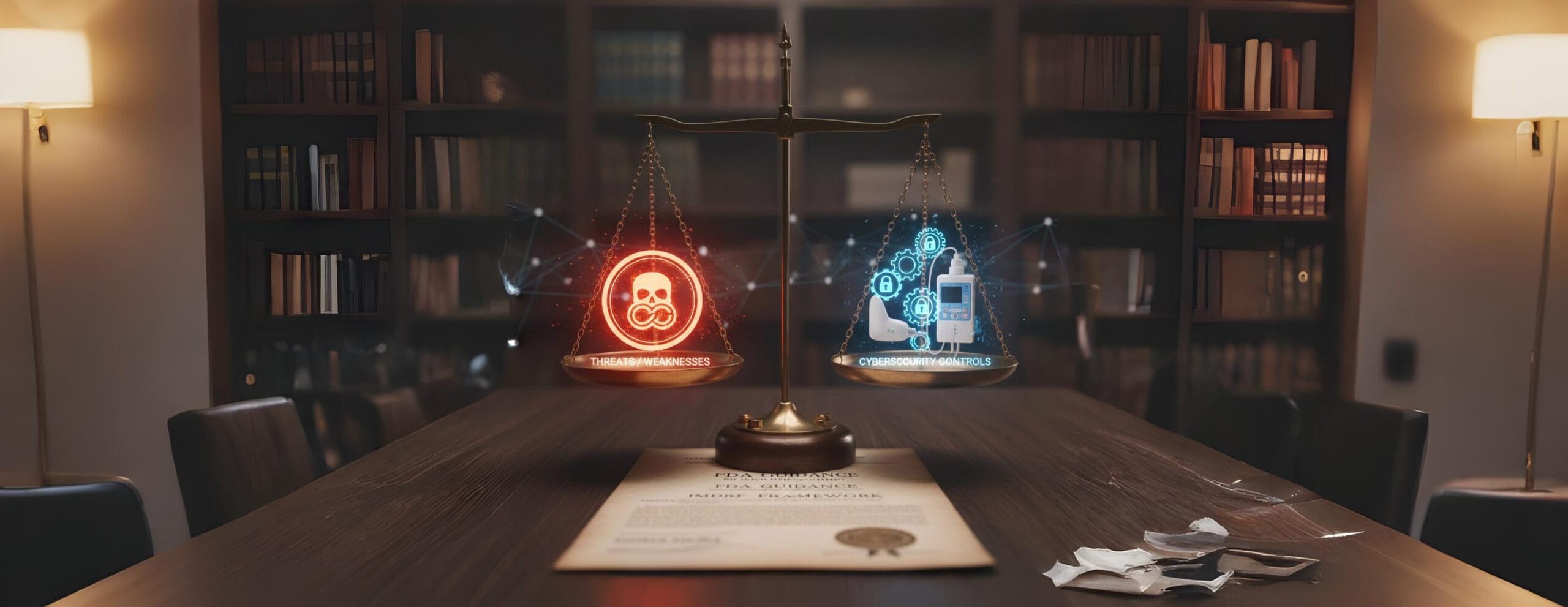 Medical Device Cybersecurity: FDA Compliance & Checklist HomeUncategorizedMedical Device Cybersecurity: FDA Compliance & Checklist Global Cyber Threats Are Now Targeting Medical Devices A hostile, controlling government launches a coordinated ransomware attack on computers across the globe. In under a day, this attack infected over 200,000 computers across more than 150 nations. This shut down medical devices like MRI scanners and blood-storage refrigerators. The attack diverted patient-filled ambulances and left doctors at the operating table in limbo. This isn’t a New York Times best-selling political thriller. This describes the real-world 2017 WannaCry ransomware attack. It put thousands of lives at risk and caused about $4 billion in economic damage. A hacking group started the WannaCry attack. They exploited weaknesses in old Microsoft Office systems, encrypting important information and demanding Bitcoin as ransom. The U.S. believes North Korea launched the attack because of economic sanctions related to its nuclear program. Naturally, medical device shortages due to ransomware threats are now one of the FDA’s top cybersecurity risk priorities. The risk is great, and the threats are growing, impacting the entire medical device industry. Why Internet-Connected Devices Are So Vulnerable Roughly 20 to 30 billion medical devices in the U.S. now connect to the Internet of Things (IoT). These IoT devices include infusion pumps, insulin pumps, pacemakers, and ventilators. Moody’s report shows one IT security firm saw cyberattacks on healthcare customers jump almost 10,000% from 2019 to 2020. Manufacturers didn’t build many medical devices in operation today with cybersecurity risks in mind, leaving them vulnerable to attack. This is especially true for those with outdated hardware, software, and protocols. The FDA has stressed the importance of a total lifecycle approach to managing cybersecurity risks in new medical devices. They also believe manufacturers should consider these risks early in the medical device design process and approval. Understanding FDA Cybersecurity Requirements for Medical Devices Regulations addressing cybersecurity risks in new medical device development will undoubtedly proliferate and become more complex. However, due to the fast pace of technological innovation and new threats, regulators are always trying to keep up. This means meeting FDA standards will become harder in an already tough approval process. Here’s what MedTech and life sciences companies need to know about medical device regulation. Is Cybersecurity Legally Required for Approval? The flaws of sectors like healthcare to cybersecurity threats have grown due to recent ransomware and cyberattacks. Surprisingly, no U.S. law directly forces medical device manufacturers to prioritize cybersecurity for their products, whether before or after they sell them. The FDA now includes cybersecurity in its Current Good Manufacturing Practices (CGMPs) found in the Quality System Regulations (QSR). The QSRs ensure medical device manufacturers make and maintain medical devices to a standard. They also find and fix quality issues, which helps keep the devices safe and effective for users throughout their lives. According to QSR rules, medical device makers in the U.S. must show good cybersecurity design controls. This is part of the premarket application (PMA) and 510(k) submission process. The FDA has recently worked to align QSR requirements with international standards like ISO 13485. Its draft guidance on cybersecurity in medical devices during the premarket submission process shows this. Key Elements the FDA Looks for in Premarket Submissions This draft guidance outlines key elements that should be considered in the medical device design process and development, including: identification of assets, threats, and exposure. assessment of the impact of threats and risk on device functionality and end users/patients. Assessing the likelihood that a threat will exploit a weakness. determination of risk levels and suitable mitigation strategies. assessment of residual risk and risk acceptance criteria. Start Early: Designing Cybersecurity into Your Device Architecture The Department of Health and Human Services (under which the FDA operates) shared its budget. It stated that new medical device makers must show proof of cybersecurity features built into their device design. Kevin Fu, the FDA’s acting cybersecurity director for devices, says strong threat models are key early in device design. This helps reduce the risks of ransomware and other outside threats. “Ransomware is a symptom of shortcomings in threat models during early medical device design.” “When you apply a proper threat model to medical devices, you can design them to withstand ransomware’s damaging effects.” — Kevin Fu, CDRH Acting Director of Medical Device Cybersecurity The FDA’s guidance on cybersecurity considerations in the premarket submission process highlights the importance of addressing cybersecurity risks early in design and development. Finding potential cybersecurity problems early in the medical device design process can help make pre-market approval easier. This also prevents extra costs and delays from redesigning the device. Tailoring Cybersecurity Controls to the Risk Level The QSRs include many medical devices, from pacemakers to basic surgical tools. They design them as a flexible framework, not a strict set of rules. The Food and Drug Administration has defined the key elements of a quality system. However, each manufacturer must decide the right procedures and processes. This decision depends on the maker’s resources, the risks involved, and the need for each QSR element. Using the IMDRF Framework for Cyber Risk Analysis The International Medical Device Regulators Forum (IMDRF) has guidelines for medical device cybersecurity. These guidelines help analyze cybersecurity risks during the design of medical devices. The IMDRF is a global group of medical device regulators, including the FDA. They’re working together to speed up the use of an international medical device regulatory system. The IMDRF emphasizes that risk analyses should focus on the risk of patient harm, which is impacted by both: (1) How easily threats exploit weaknesses, and (2) how severely exploiting a risk harms patients. According to this approach, the level of cybersecurity controls needed for a device depends on its use. It also depends on the risks, weaknesses, and the environment where users will use it. Which Devices Need the Most Cybersecurity Controls? Connected medical devices, like those online or networked, need stronger design controls than standalone ones. Pacemakers and brain stimulators can cause more patient harm in a cybersecurity breach than diagnostic or imaging tools. Avoiding Common Cybersecurity Mistakes in Device Design One mistake medical device innovators often make is seeing QSR compliance as a simple task. They think they can do it later or as needed. Quality isn’t just an afterthought you add to the medical device design process. Manufacturers design the QSRs to ensure quality system principles are part of the design process. This helps create a safe and effective product. For cybersecurity, medical device developers must consider the product’s entire lifecycle. They need to identify flaws and risks at each stage and design their product to reduce those risks. The best way to do that is to start early and build these considerations into the process. Manufacturers must integrate effective cybersecurity into the quality system process from the outset. Using quality system principles early in the design process will help create a careful approach to design validation. This will also improve documentation. It will ensure manufacturers reduce cybersecurity weaknesses and their impacts throughout the product’s lifecycle. Beyond Design: Sustaining Device Cybersecurity Through Ongoing Management Even with strong product design and excellent design controls in the early stage of product development processes, device manufacturers face a changing threat landscape. The medical device industry constantly battles new forms of cybersecurity vulnerability. Meeting initial regulatory requirements is simply not enough. For true safety and effectiveness, continuous vigilance is key. The Food and Drug Administration (FDA) increasingly focuses on a total product lifecycle approach. This means protecting devices from their initial concept through post-market surveillance and beyond. Adaptation to real-world threats is essential to maintain high levels of security. To achieve this, team members must focus on regulatory compliance. Integrating international standards into daily business processes is also crucial. This proactive approach helps mitigate risks and ensures continuous device cybersecurity. Why Regulatory Experts Are Key to Premarket Success In my years of helping medical device companies, I’ve seen that a big problem is not having a skilled team. This team should include an expert in quality systems regulation and process design. This is especially important when designing a new medical device to handle cybersecurity risks. The FDA is changing its rules for checking cybersecurity risks during the premarket approval process. The changes aim to address new threats. Medical device sponsors need a trusted advisor who can help them stay in step. How Crowley Law Helps You Navigate FDA Cybersecurity Compliance Crowley Law LLC is a full-service law firm for tech and life science companies. We have years of experience in tech and life sciences, giving us a strong network of experts. We can help you deal with the regulatory challenges that come with developing new medical devices. Cybersecurity is an important issue for new medical device makers. They should consider it early in the medical device design process and development. Crowley Law LLC is a boutique law firm. We focus on providing legal advice that fits your company’s specific needs. Contact us for a consultation. We can help you gain the best legal advantage for your new product launch.